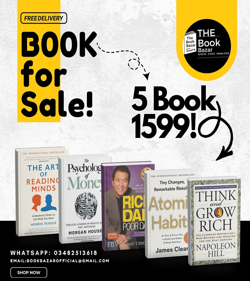 The Art of Reading Minds + The Psychology of Money + Rich Dad Poor Dad +  Atomic Habits +Think and Grow Rich